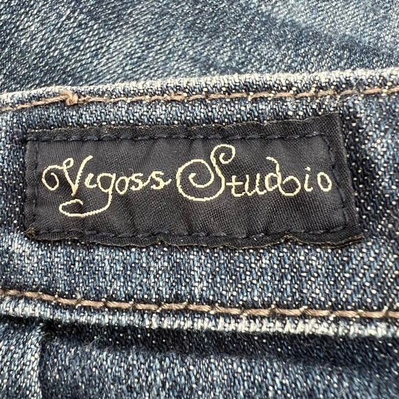 Vigoss Studio Madison Mini Denim Jean Skirt Size 26 Women’s - Picture 2 of 9